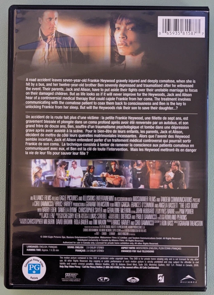 The Last Door (DVD, 2008, Canadian) - Image 2 of 4