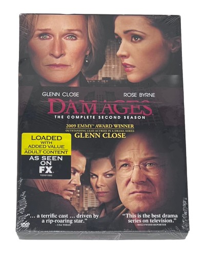 Damages DVD The Complete Seasons 1 & 2 New - Picture 5 of 6