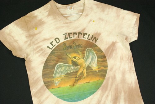 Vintage 70s Led Zeppelin Swan Song 
