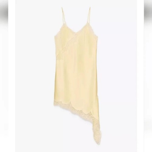ZARA ZW COLLECTION ASYMMETRIC LACE DRESS