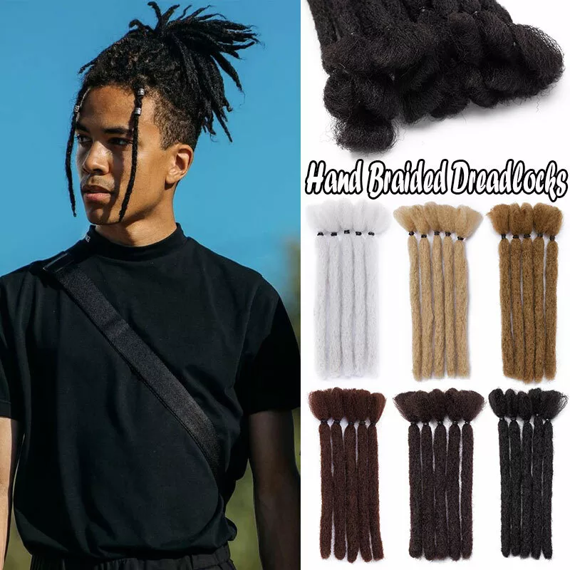 US Men Dreadlocks for Full Head Dread Lock Extensions Afro Fake Colorful  Crochet