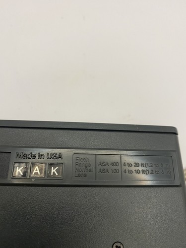 Vintage Pocketstar Kamera Bell & Howell Kamera ohne Film und ungetestet - Bild 7 von 9