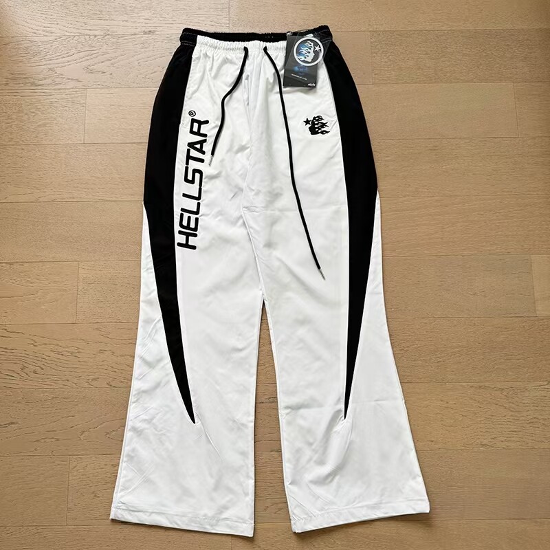Hell Thriller star red black color matching pants Men's casual