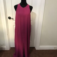 Three Eighty Two Women's Magenta Sleeveless Maxi Dress Size Medium NWT
