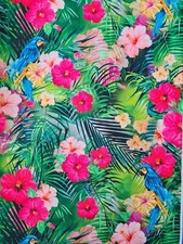 Waterproof fabric Parrots tropical Water Resistant Fabric Bag Outdoor Cushion