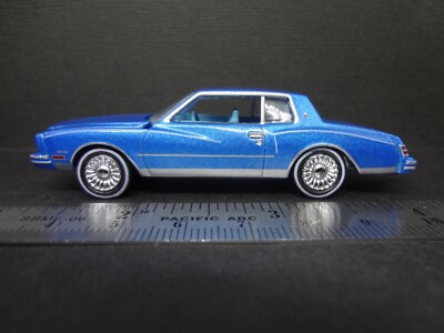 Johnny Lightning 1980 Chevy Monte Carlo bright blue Loose 1:64 | eBay