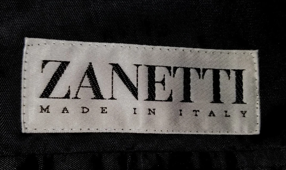 Chaqueta Blazer Abrigo Deportivo De Colección 40S Zanetti Azul Marino Naranja Diente Tweed Italia Foto 4 de 4