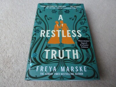 A Restless Truth - Freya Marske - Signed Sprayed/Stencilled Edges (Waterstones)