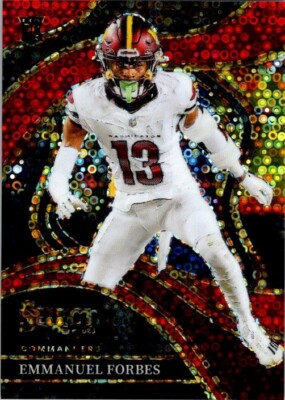Emmanuel Forbes 2023 Select Red Disco Club Level Rookie Card 47/49 #270