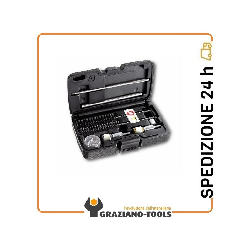 Kit Professionale USAG 885 F per Pulizia Iniettori - Massima Tenuta