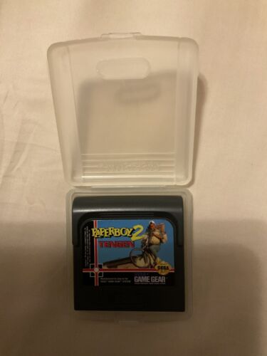 Paperboy 2 Sega Game Gear cartouche et housse anti-poussière Tengen - Photo 1/3