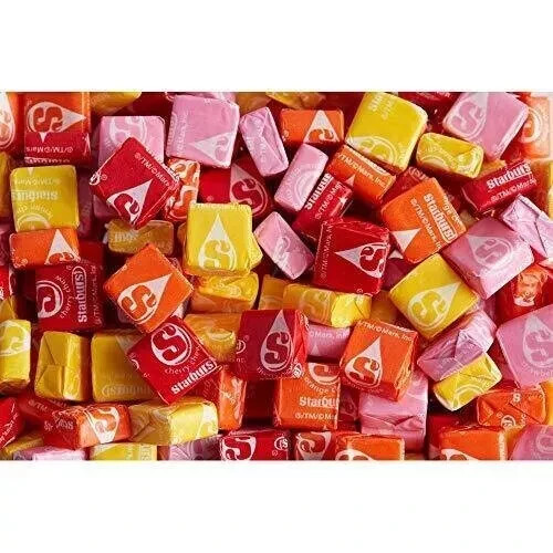 8er Pack Lot Starburst Original Obst Kausnacks Süßigkeiten 2,07 Unzen Packung Cherry Orange - Bild 4 von 9