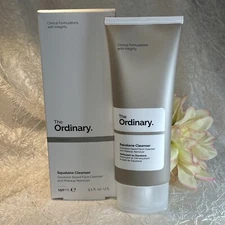 THE ORDINARY Squalane Face Cleanser Face +Makeup Remover 5.1oz 150ml SEALED Free