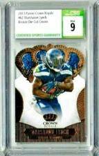 2013 Panini Crown Royale Marshawn Lynch Bronze Die-Cut Crown CSG 9