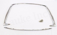  front bumper chrome grille trim surround only for 2010 -13 Mitsubishi Outlander