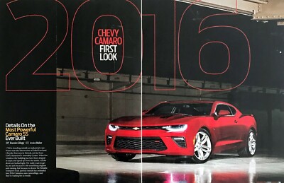 2016 Chevrolet Camaro SS Coupe Road Test Technical Data Review Article