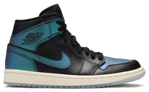 Las mejores ofertas en Jordan Mid Metallic Turquoise W