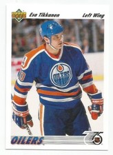 ESA TIKKANEN 1991-92 UPPER DECK CARD NM-MT+ CONDITION