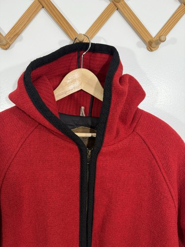 Woolrich Vintage Coat Wool Fair Isle Nordic XL - Picture 2 of 13