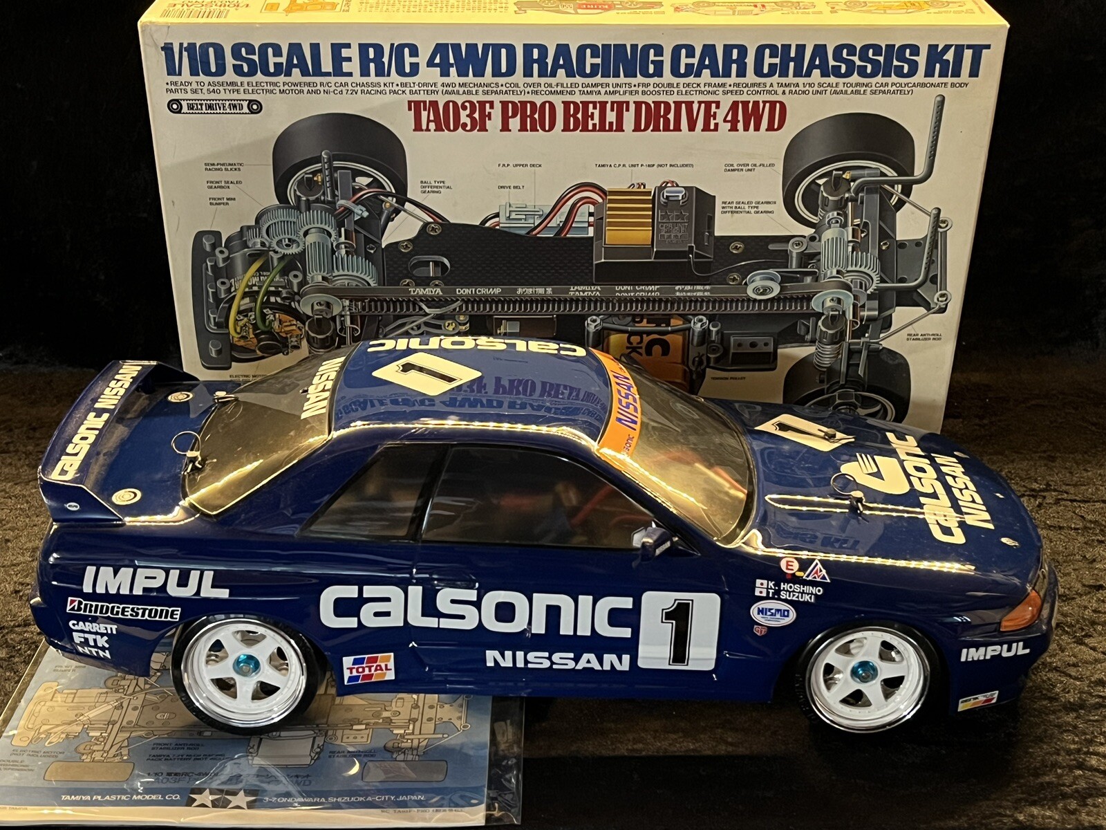 中古】タミヤ TA06PRO 1/10ツーリングシャーシ