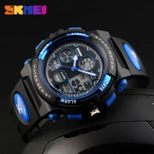 SKMEI Kids Watch for Boys Girls Sport Alarm Children Digital Wristwatch B6A0