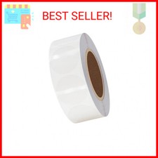 Hybsk 1000pcs Clear Circle Stickers for Sealing1 inch Round Circle Transparent L