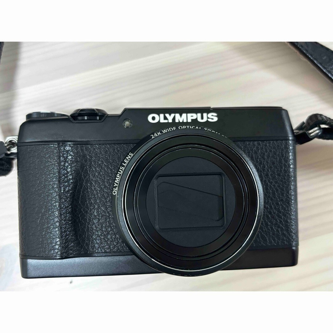 Olympus STYLUS SH-1 16.0MP Digital Camera BLACK W/Cover,Case