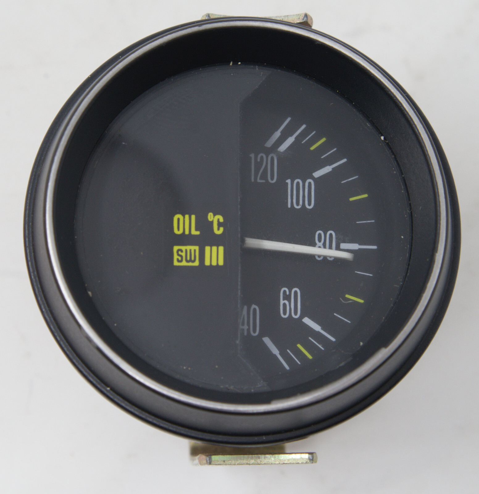 NOS Stewart Warner oil temperature gauge Celsius Lamborghini Countach LP400 283R