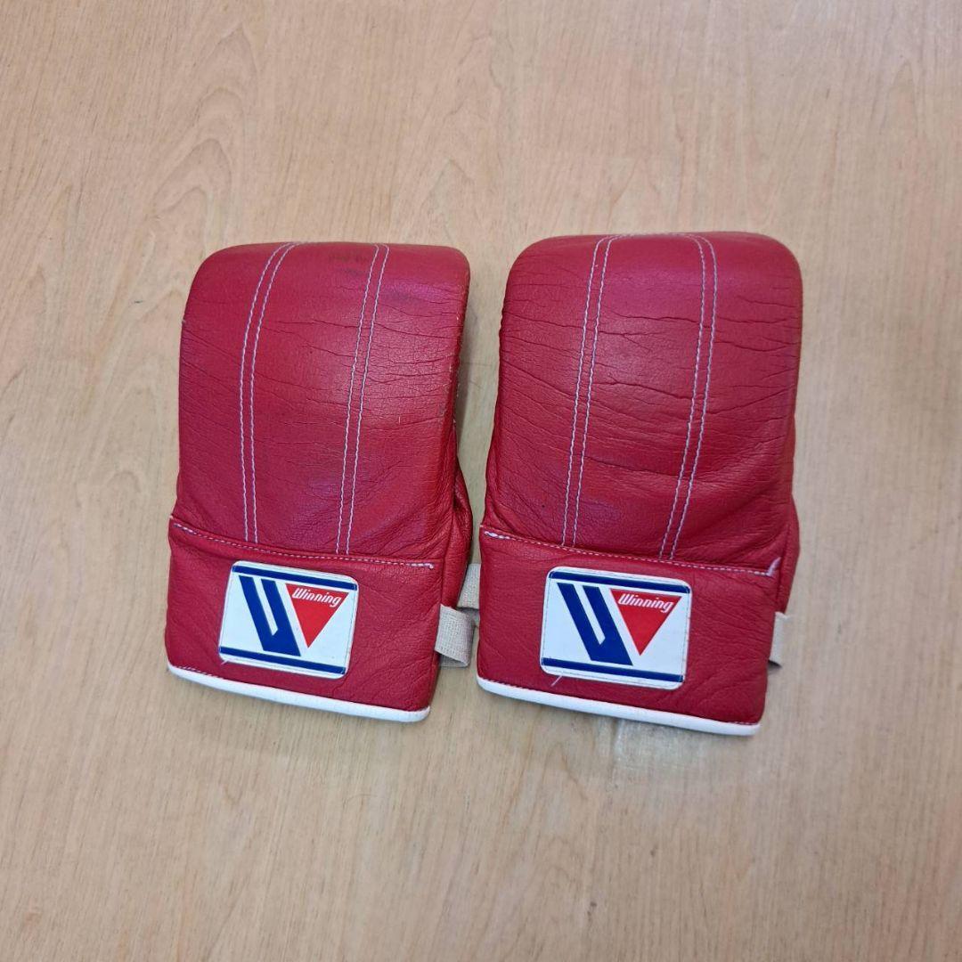 Winning Boxing Punching Gloves Red Rubber band type SB-2000