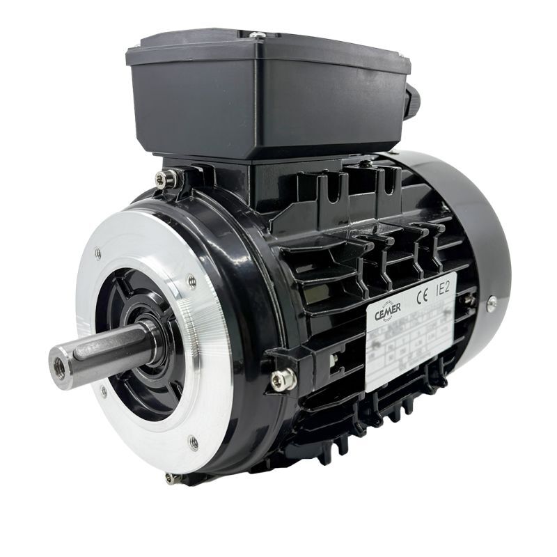 Moteur monophasé 0.75kW 230V ALMO 4MY802 B14 avec condensateur permanent pour pompe