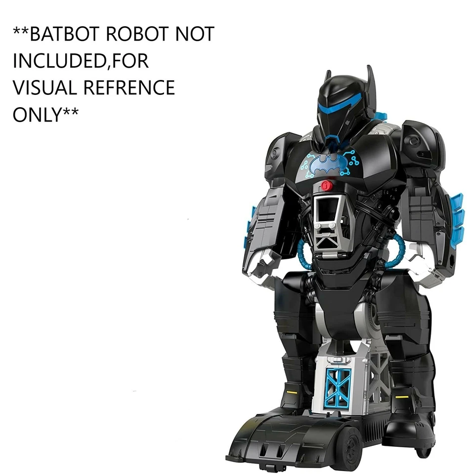 Imaginext DC Super Friends Bat-Tech Batbot Batman 3D-печатные ракеты и диски - Изображение 2 из 2