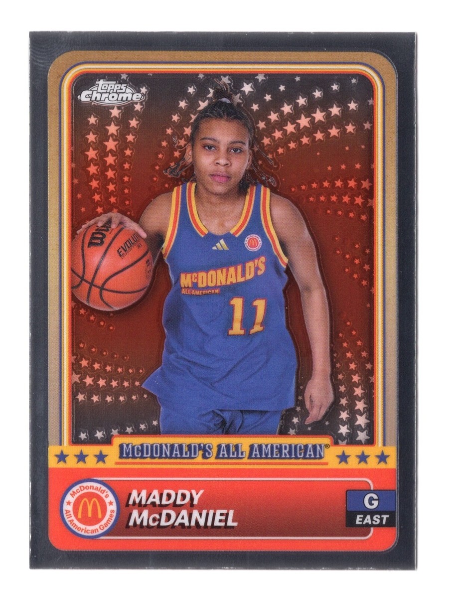 Maddy McDaniel 2024 Topps Chrome McDonalds All American Basketball