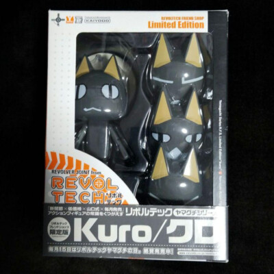 Revoltech Yamaguchi No.29 Doko Demo Issyo KURO Figure KAIYODO F/S