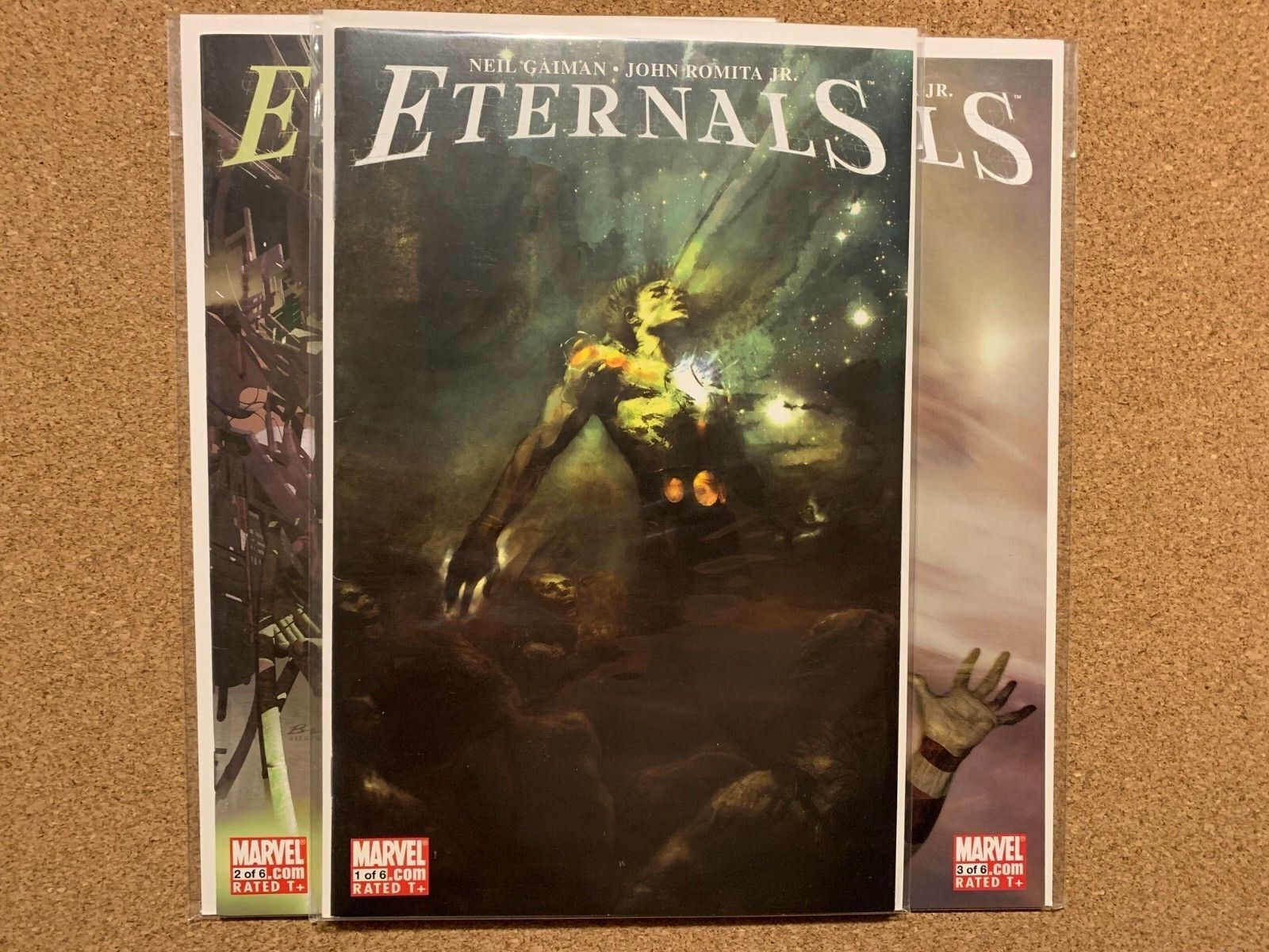 Eternals 1 2 3 Issues Gaiman High Grade Comic Lot Marvel 2006 Combine Shipping