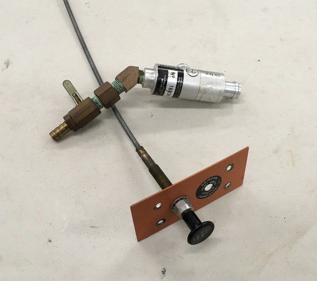 Cessna 172 Vacuum System Standby Source 4502003 with cable Guaranteed