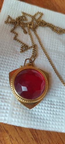 Rare watch pendant chain Dawn from 1970s awesome 3t - Picture 5 of 7