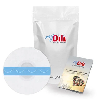 Pflaster Tape Overpatch für Dexcom G7 Sensor DiaTape Aqua myDili Diabetes