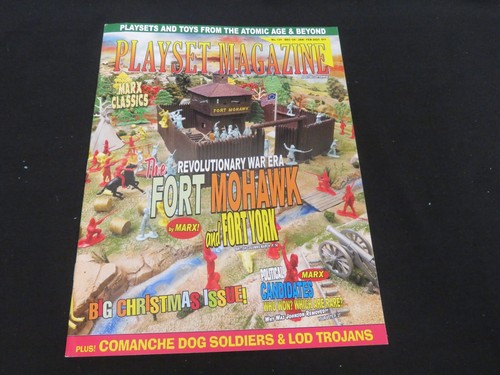 Playset magazine #131 Dec 2024 Marx Fort Mohawk + York plus 60mm political figs - Imagen 2 de 6