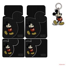 New Disney Mickey Mouse Classic Car Truck Rubber Floor Mats Front Rear