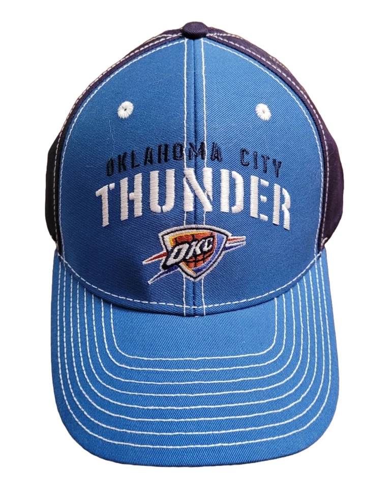 NBA Oklahoma City Thunder Cap Structured Adjustable Hat - Image 2 of 4