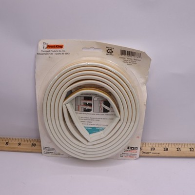 Frost King Weatherseal Tape EPDM Rubber White 5/16 W x 17 Ft V25W
