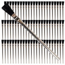 Pro Grade Acid Brushes, 3/8 Inch Flux Brush for Glue  Grease, 72 Count