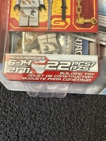 LEGO 2171 Ninjago ZANE DX Minifigure WHITE DRAGON NINJA Spinjitzu 4611474 New