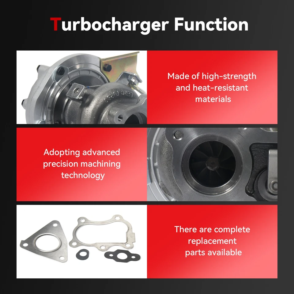 14411-9S000 Turbo Turbocharger For Nissan D22 Navara 3.0L ZD30 1997-2004 Foto 3 de 4