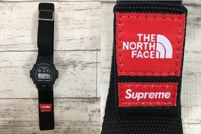 Supreme THE NORTH FACE CASIO G-SHOCK DW-6900NS-1JR Black Wrist