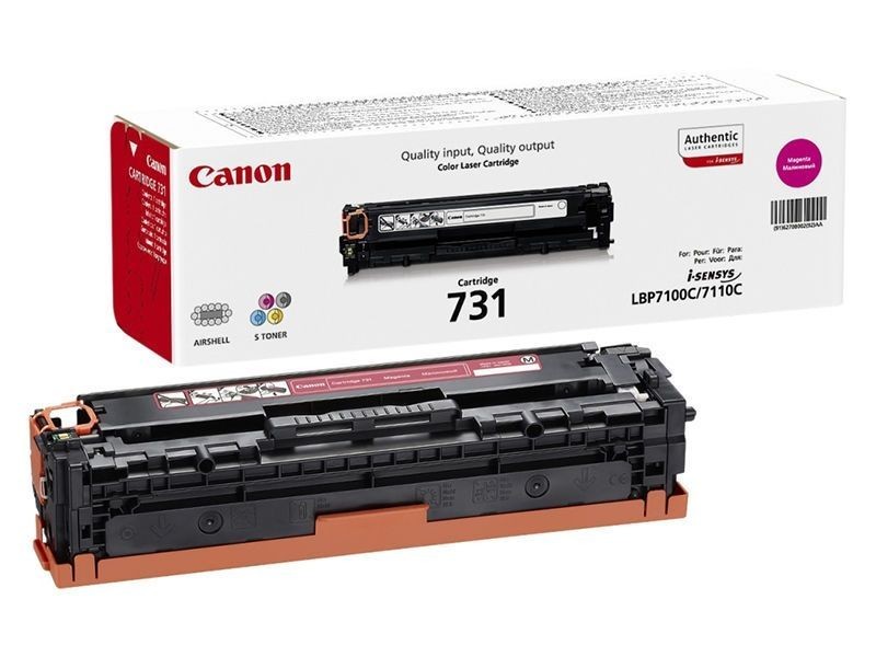 Canon 731 toner Magenta original idéal pour imprimer vos rapports professionnels au bureau