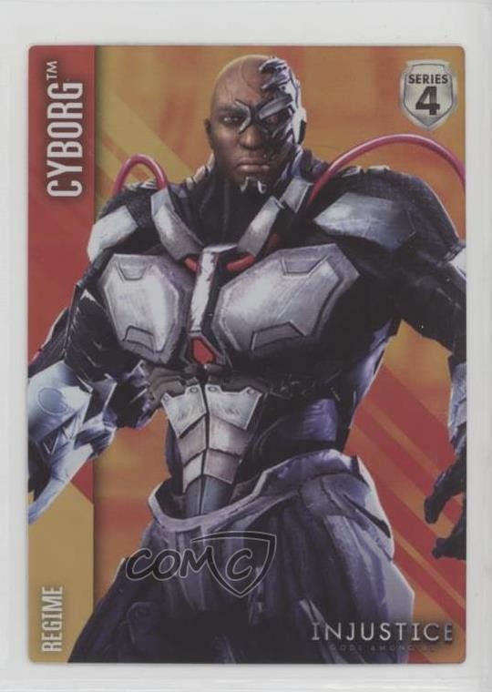 2022 Raw Thrills DC Injustice: Gods Among Us Series 4 Cyborg #18 07mp