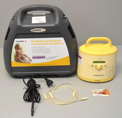 Medela Symphony Elektrische Doppelmilchpumpe Milchpumpe mit Programmkarte Plus