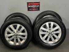 4 x GENUINE CLAYTON 16" VW TRANSPORTER T6 CALIFORNIA OCEAN ALLOYS WHEELS TYRES