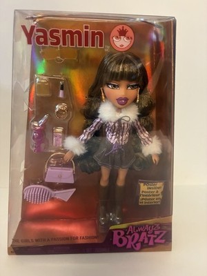 Always Bratz YASMIN Fashion Doll with Accessories & Poster - New in Original Pkg